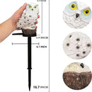 DecorBites™ Solar Owl Garden Light - Decorative, Waterproof LED