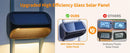 DecorBites™ Solar-Powered Fence Lights for Yard, Deck, Patio