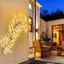DecorBites™ Solar Willow Vine Light: Outdoor Decoration, Waterproof Fairy Light
