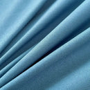 DecorBites™ Solid Color Brush Fabric Bedding Set - 4 Pieces