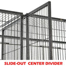 DecorBites™ Spacious Double Bird Cage with Breeding Dividers