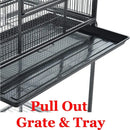 DecorBites™ Spacious Double Bird Cage with Breeding Dividers