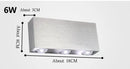 DecorBites™ Sphera Modern LED Cube Box Wall Sconces