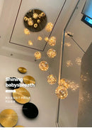 DecorBites™ Spiral Crystal Ball Chandelier Light - Free Shipping