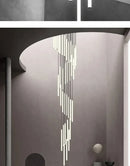DecorBites™ Spiral LED Ceiling Chandelier for Modern Home