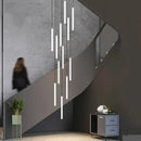 DecorBites™ Spiral LED Ceiling Chandelier for Modern Home