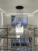 DecorBites™ Spiral LED Chandelier for Modern Home