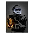 DecorBites™ Sports Stars Neon Wall Art Decal