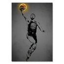DecorBites™ Sports Stars Neon Wall Art Decal