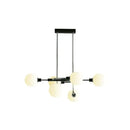 DecorBites™ Sputnik Hanging Island Light - Minimalist Glass Ball Pendant for Dining Room