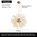DecorBites™ Starry Sky Crystal Pendant Light Fixture