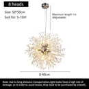 DecorBites™ Starry Sky Crystal Pendant Light Fixture