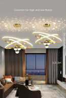 DecorBites™ Starry Sky LED Chandelier for Living Room