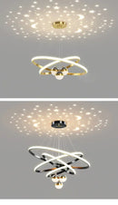 DecorBites™ Starry Sky LED Chandelier for Living Room