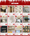 DecorBites™ Starry Sky LED Chandelier for Living Room