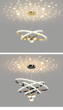 DecorBites™ Starry Sky LED Chandelier for Living Room