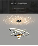 DecorBites™ Starry Sky LED Chandelier for Living Room