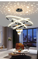 DecorBites™ Starry Sky LED Chandelier for Living Room