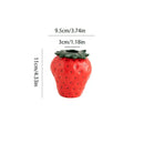 DecorBites™ Strawberry Shaped Ceramic Planter Pot
