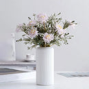 DecorBites™ Striped Plastic Vase for Flowers