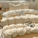 DecorBites™ Striped Quilt Set with Pillowcases and Sheet