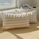DecorBites™ Striped Quilt Set with Pillowcases and Sheet