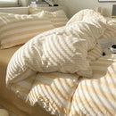 DecorBites™ Striped Quilt Set with Pillowcases and Sheet