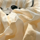 DecorBites™ Striped Quilt Set with Pillowcases and Sheet
