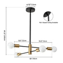 DecorBites™ Stylish Hanging Chandelier for Home Decor