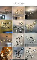 DecorBites™ Stylish Nordic Chandelier for Living Room & Dining