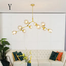 DecorBites™ Stylish Nordic Chandelier for Living Room & Dining