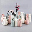DecorBites™ Stylish Nordic Plastic Flower Vase, Home Decor