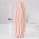 DecorBites™ Stylish Nordic Plastic Flower Vase, Home Decor