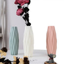 DecorBites™ Stylish Nordic Plastic Flower Vase, Home Decor