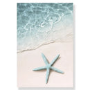 DecorBites™ Summer Beach Seashell Canvas Wall Art