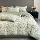 Silk Flower Duvet Set