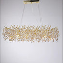 DecorBites™ Sunflower Crystal Chandelier for Dining Room
