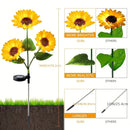 DecorBites™ Sunflower Solar LED Garden Light - Auto Brightness