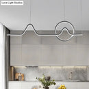 DecorBites™ Sunrise Mountains Pendant Island Light - Artistic Scenery for Modern Dining Room