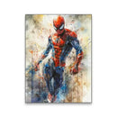 DecorBites™ Superhero Canvas Wall Art - Marvel Movie Characters