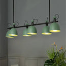 DecorBites™ Swivelable Macaron Island Pendant in Grey/Blue/Green for Dining Room with 4/6 Bulbs