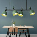 DecorBites™ Swivelable Macaron Island Pendant in Grey/Blue/Green for Dining Room with 4/6 Bulbs