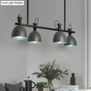 DecorBites™ Swivelable Macaron Island Pendant in Grey/Blue/Green for Dining Room with 4/6 Bulbs