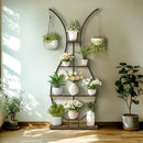 DecorBites™ Tall Metal Plant Stand with 5 Tiers