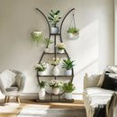 DecorBites™ Tall Metal Plant Stand with 5 Tiers