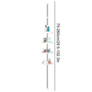DecorBites™ Telescopic Shower Rack Organizer - Rust-Proof Stainless Steel
