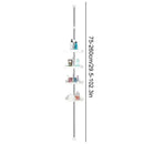 DecorBites™ Telescopic Shower Rack Organizer - Rust-Proof Stainless Steel