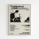 DecorBites™ The Weeknd Music Album Posters for Home Decor