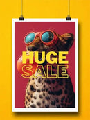 DecorBites™ Tiger Canvas Wall Art Print - Vibrant Animal Bubble Style