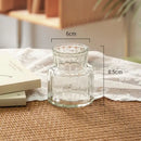 DecorBites™ Transparent Nordic Vase for Plants and Flowers